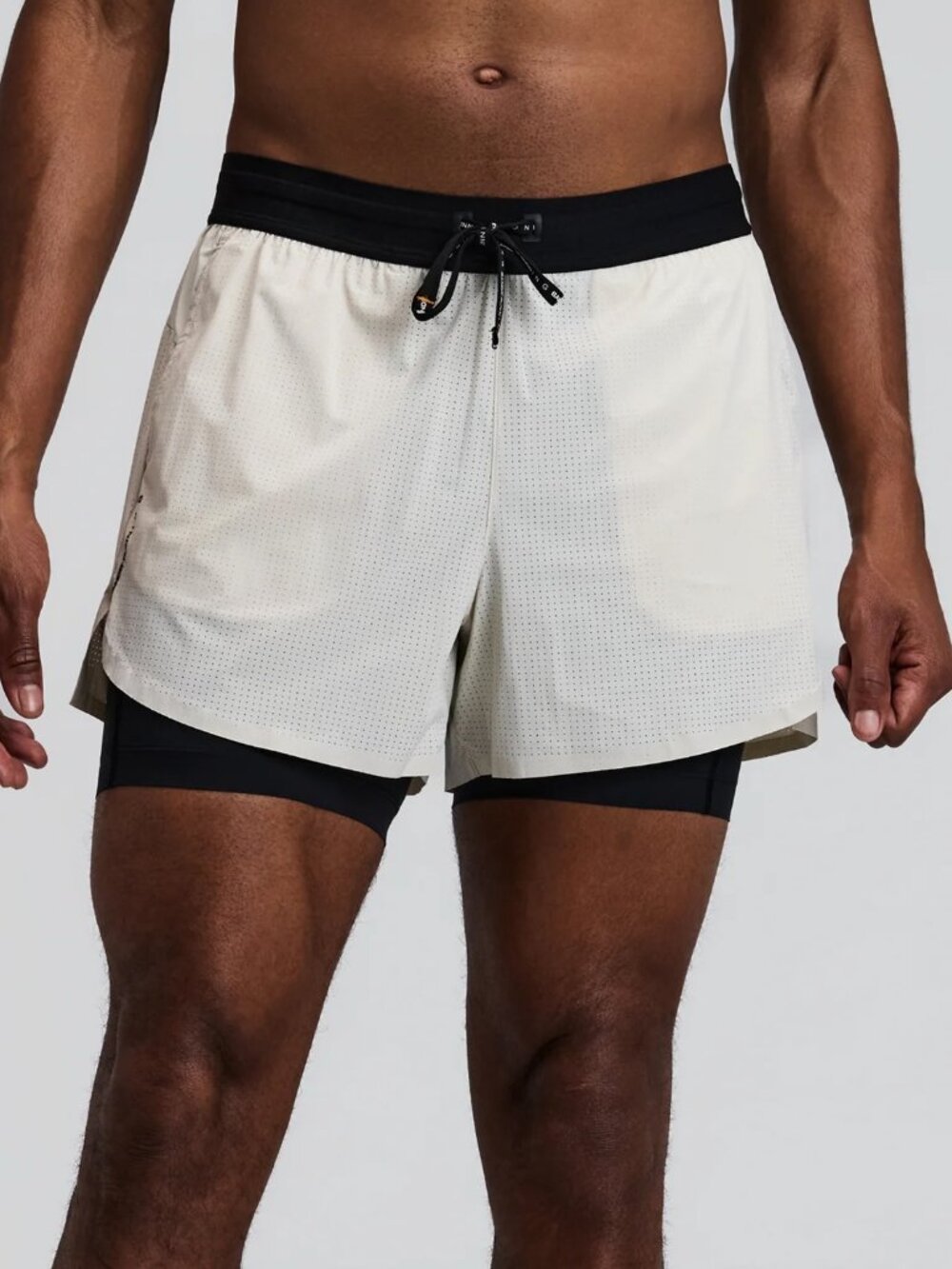 NWOT Bandit Men's Vento™ 2-in-1 Run Short - Champagne - XL - Picture 2 of 6